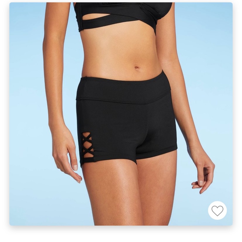 NWT! Kona Sol X-Side Sport Swim Shorts size Large Black